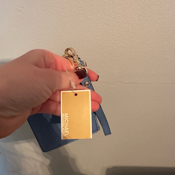 Blue Michael Kors Wallet - Picture 3 of 4